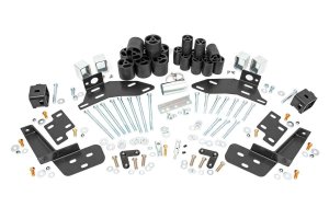 Chevrolet K1500 Body Lift Bumper Brackets - Front + Rear - Rough Country - 3 Inch Lift - '88-'94